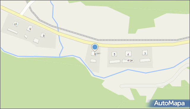 Żubracze, Żubracze, 6, mapa Żubracze