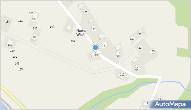 Zubrzyk, Zubrzyk, 110, mapa Zubrzyk