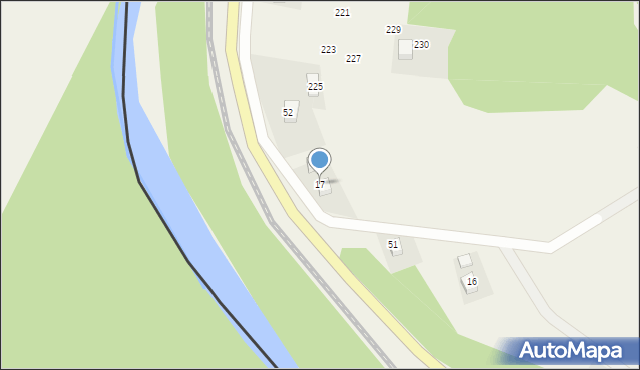 Zubrzyk, Zubrzyk, 17, mapa Zubrzyk