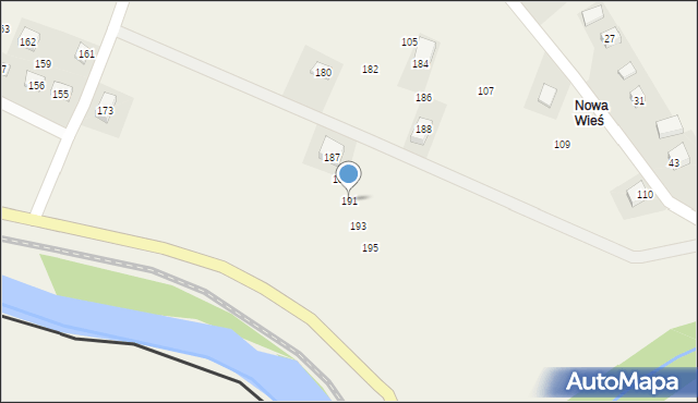 Zubrzyk, Zubrzyk, 191, mapa Zubrzyk
