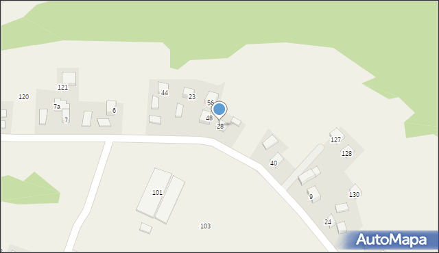 Zubrzyk, Zubrzyk, 28, mapa Zubrzyk