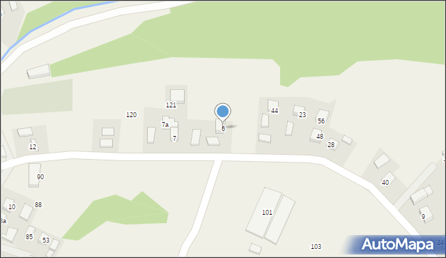 Zubrzyk, Zubrzyk, 6, mapa Zubrzyk