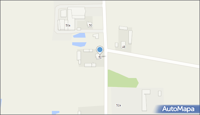 Żuki, Żuki, 51, mapa Żuki