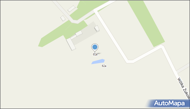 Żuków, Żuków, 61a, mapa Żuków