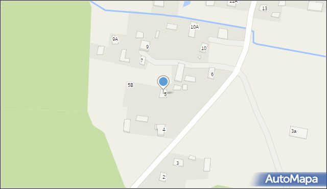 Żuków, Żuków, 5A, mapa Żuków