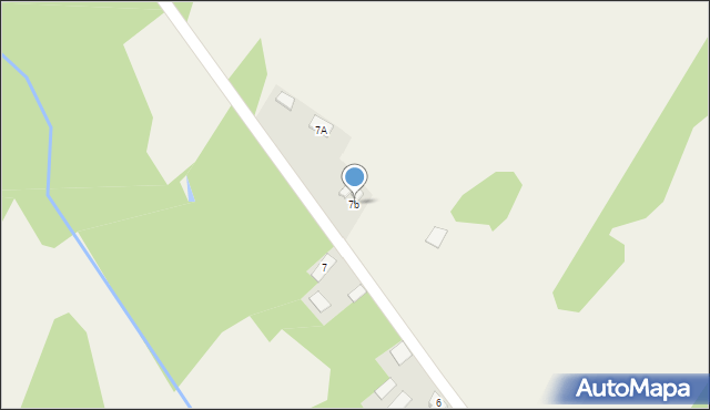 Żuków, Żuków, 7b, mapa Żuków