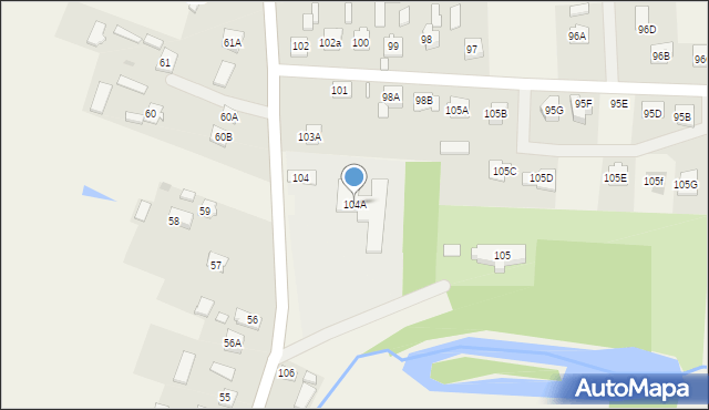 Żuków, Żuków, 104A, mapa Żuków