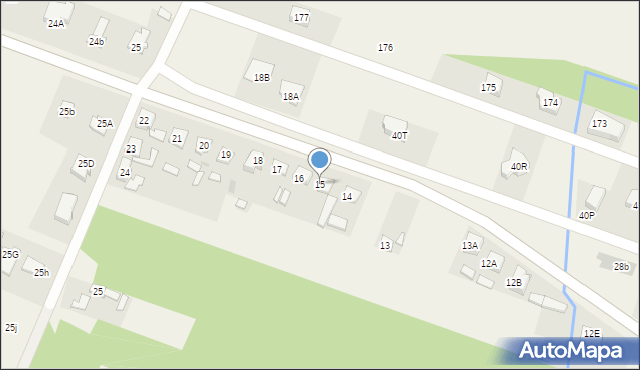 Żuków, Żuków, 15, mapa Żuków