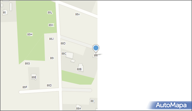 Żuków, Żuków, 88E, mapa Żuków