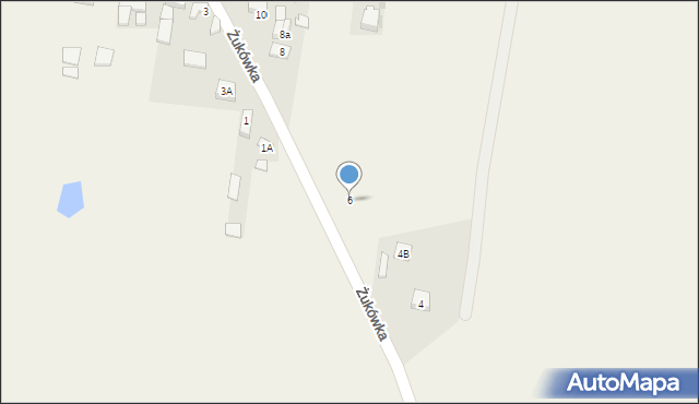 Żukówka, Żukówka, 6, mapa Żukówka