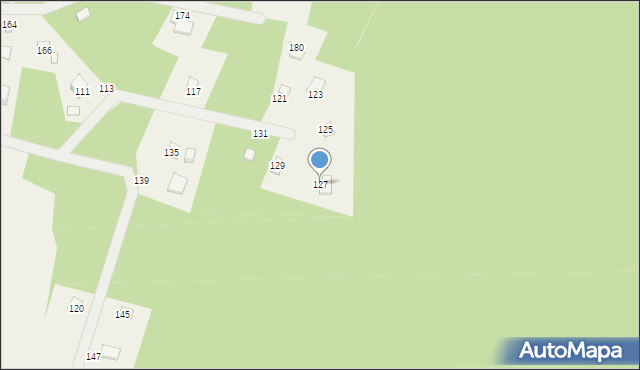 Żukówko, Żukówko, 127, mapa Żukówko