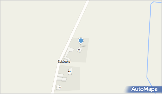 Żukowo, Żukowo, 58A, mapa Żukowo