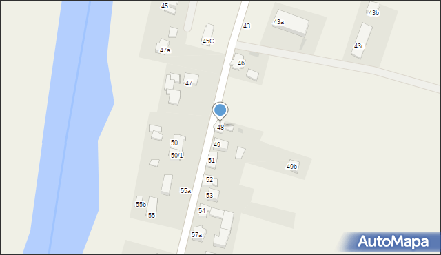 Żuławki, Żuławki, 48, mapa Żuławki