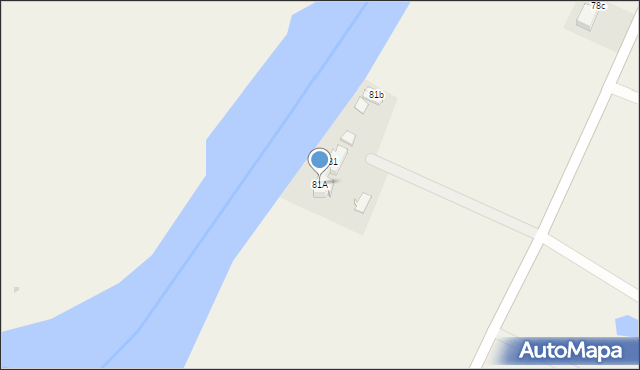 Żuławki, Żuławki, 81A, mapa Żuławki
