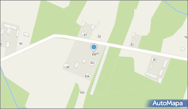 Żulin, Żulin, 82b, mapa Żulin