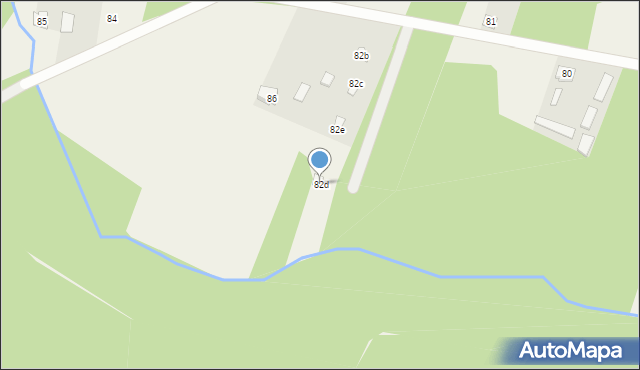 Żulin, Żulin, 82d, mapa Żulin