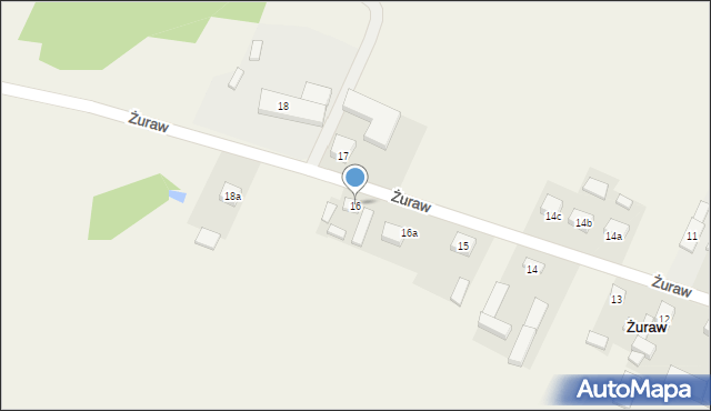Żuraw, Żuraw, 16, mapa Żuraw