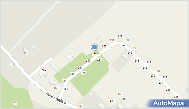 Żurawia, Żurawia, 153, mapa Żurawia