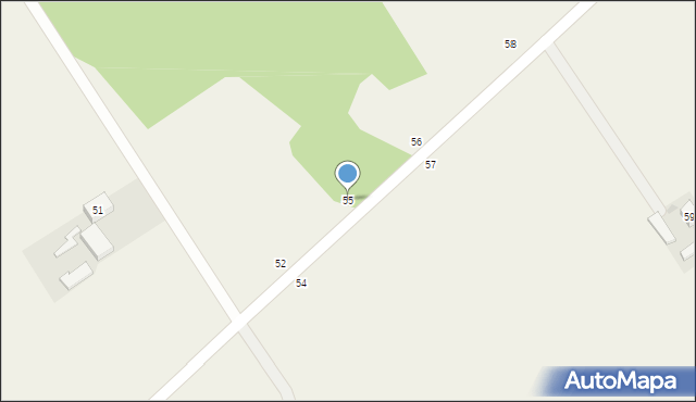 Żurawia, Żurawia, 55, mapa Żurawia