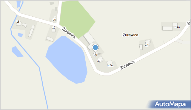 Żurawica, Żurawica, 39, mapa Żurawica