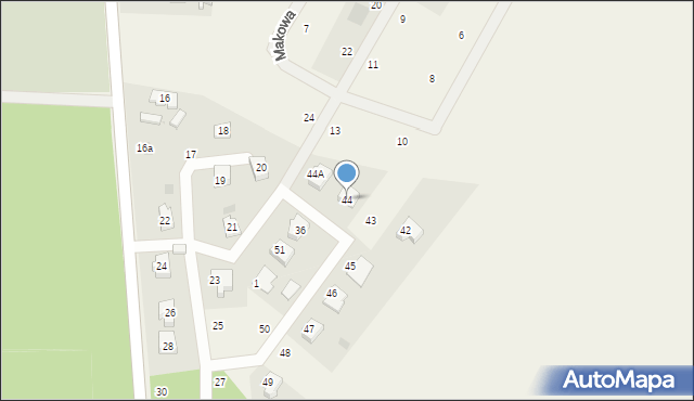 Żurawieniec, Żurawieniec, 44, mapa Żurawieniec