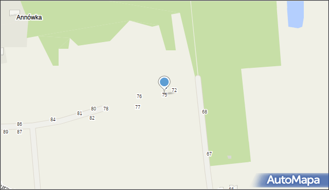 Żurawieniec, Żurawieniec, 75, mapa Żurawieniec