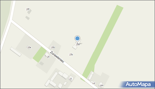 Żurawieniec, Żurawieniec, 15d, mapa Żurawieniec