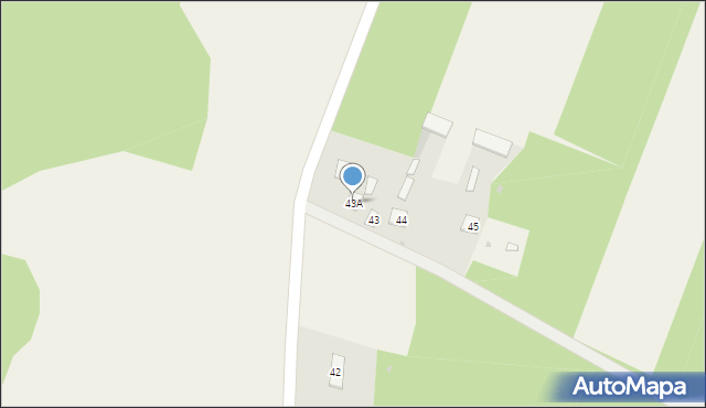 Żurawiniec, Żurawiniec, 43A, mapa Żurawiniec
