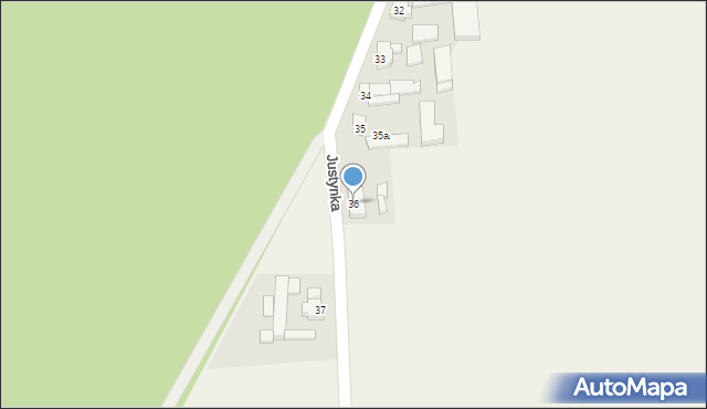 Żurawiniec, Żurawiniec, 36, mapa Żurawiniec