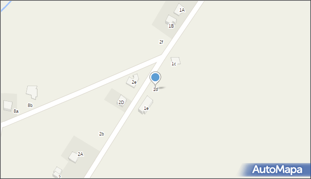Żurawiniec, Żurawiniec, 1d, mapa Żurawiniec