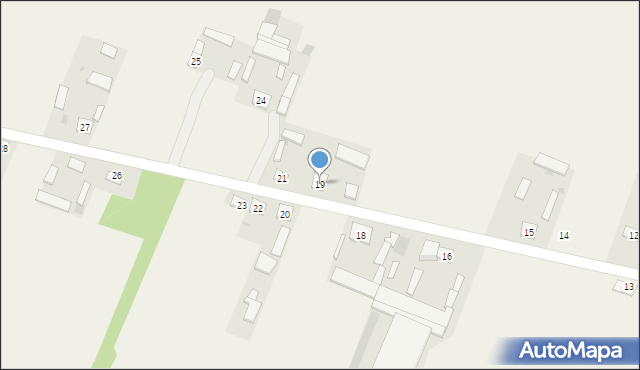 Żurawiniec-Kolonia, Żurawiniec-Kolonia, 19, mapa Żurawiniec-Kolonia