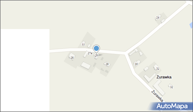 Żurawka, Żurawka, 27, mapa Żurawka