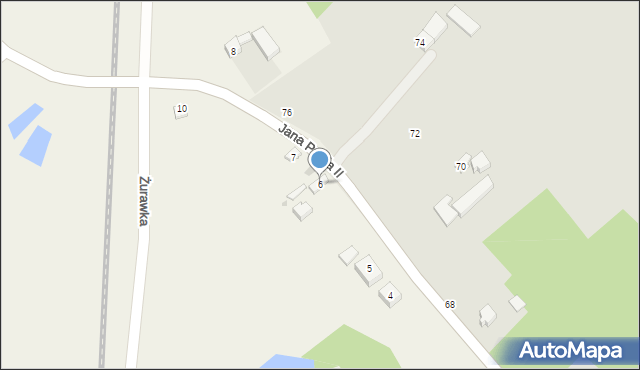 Żurawka, Żurawka, 6, mapa Żurawka