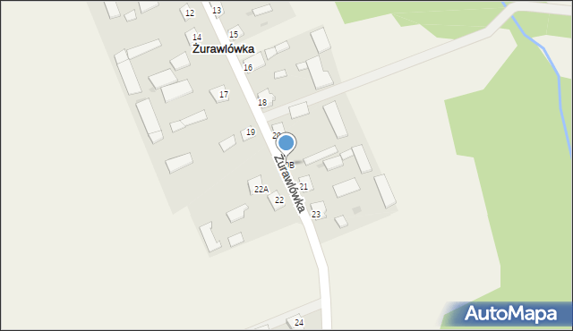 Żurawlówka, Żurawlówka, 20B, mapa Żurawlówka