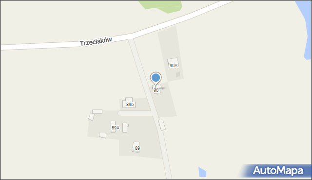 Żurawniki, Żurawniki, 90, mapa Żurawniki