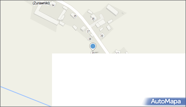 Żurawniki, Żurawniki, 40, mapa Żurawniki