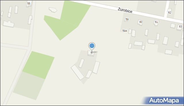 Żurobice, Żurobice, 57, mapa Żurobice