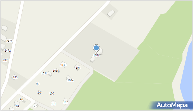 Żuromino, Żuromino, 104a, mapa Żuromino