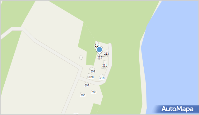 Żuromino, Żuromino, 212, mapa Żuromino