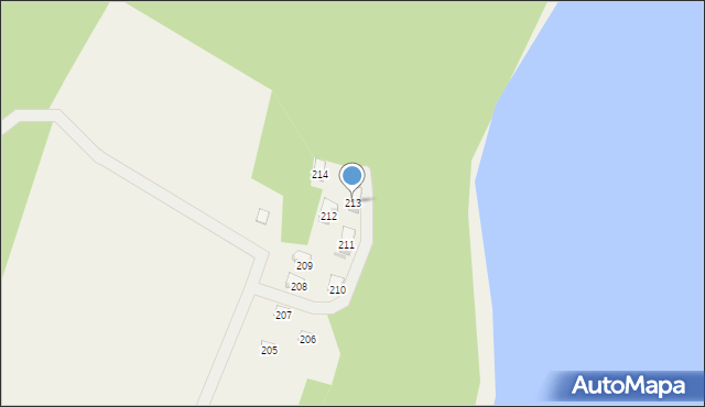 Żuromino, Żuromino, 213, mapa Żuromino