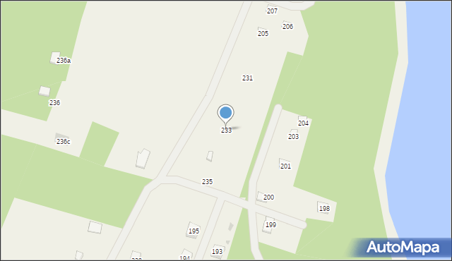 Żuromino, Żuromino, 233, mapa Żuromino