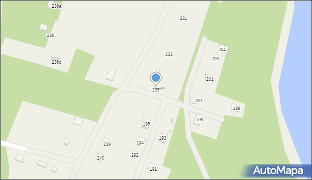 Żuromino, Żuromino, 235, mapa Żuromino