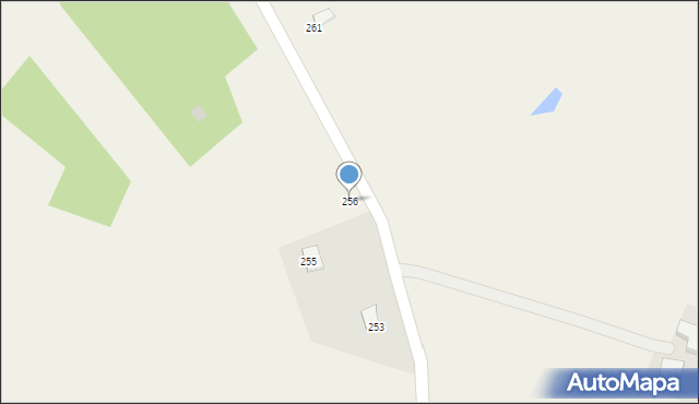 Żuromino, Żuromino, 256, mapa Żuromino