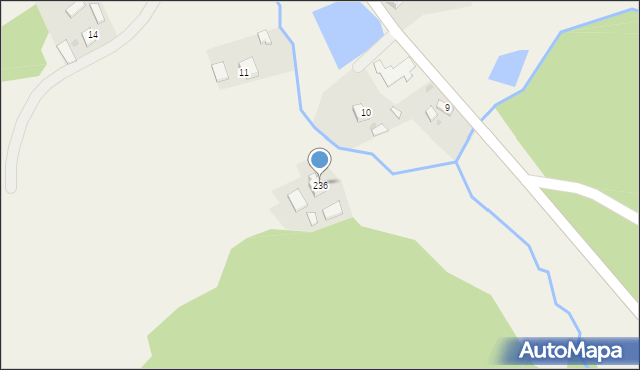 Żurowa, Żurowa, 236, mapa Żurowa