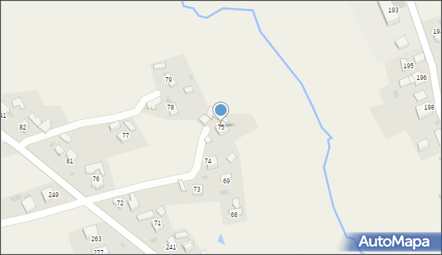 Żurowa, Żurowa, 75, mapa Żurowa