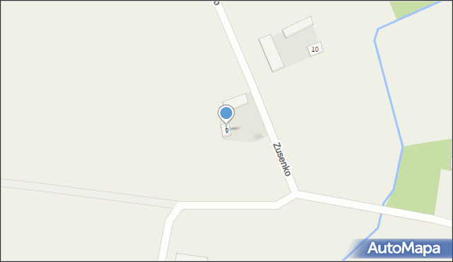 Zusenko, Zusenko, 9, mapa Zusenko
