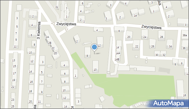 Czeladź, Zwycięstwa, 13, mapa Czeladź