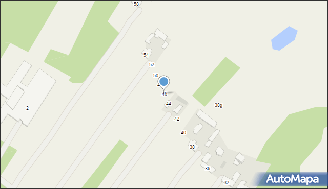 Górki, Żwirowa, 46, mapa Górki