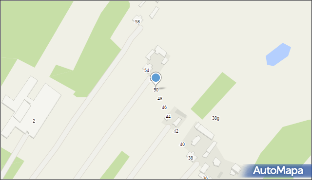 Górki, Żwirowa, 50, mapa Górki