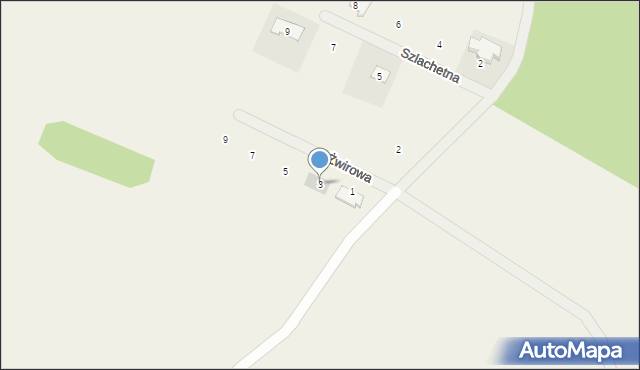 Gowidlino, Żwirowa, 3, mapa Gowidlino